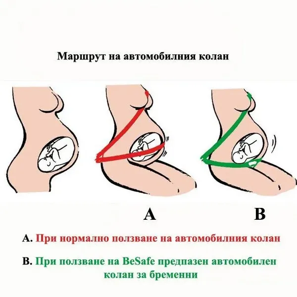 Продукт BeSafe Pregnant - Предпазен автомобилен колан за бременни - 0 - BG Hlapeta