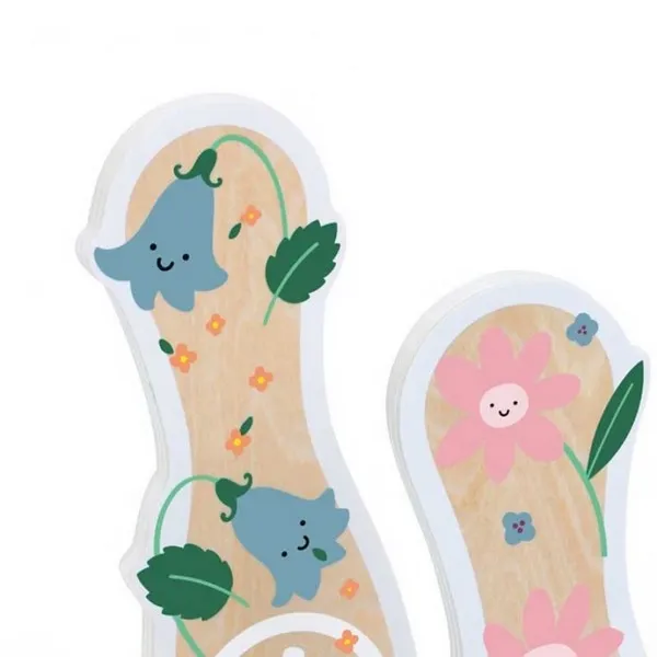 Продукт Classic world - Детски дървен боулинг с цветя - 0 - BG Hlapeta