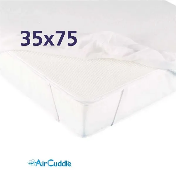 Продукт AirCuddle ANGEL - Микро перфориран долен чаршаф - 35/75 см - 0 - BG Hlapeta
