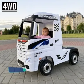 Акумулаторен камион Mercedes Actros 2 * 12V с 4 двигателя