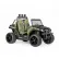 Акумулаторно бъги Peg Perego POLARIS RZR PRO GREEN SHADOW 24V с кожени седалки и гумени колела