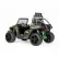 Акумулаторно бъги Peg Perego POLARIS RZR PRO GREEN SHADOW 24V с кожени седалки и гумени колела