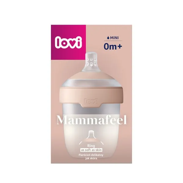 Продукт Lovi Mammafeel - Шише за хранене 150 мл - 0 - BG Hlapeta
