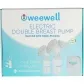 Продукт Weewell - ДВОЙНА ПОМПА ЗА КЪРМЕНЕ - 2 - BG Hlapeta