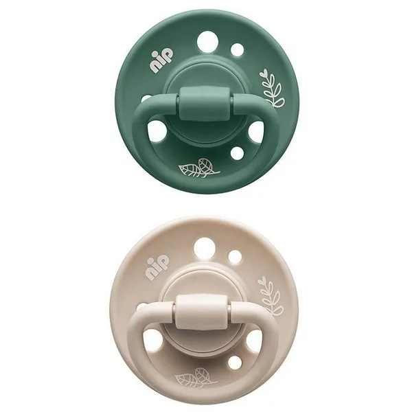 Продукт NIP Cherry Green - Залъгалки етап 1, 0-6 месеца, 2 бр. - 0 - BG Hlapeta