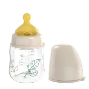 NIP Cherry Green Flow S - Бебешко шише за хранене, 150мл, 0 месеца +