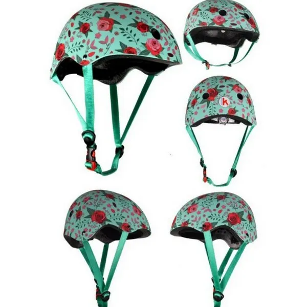 Продукт Kiddimoto Floral - Детска каска - 0 - BG Hlapeta