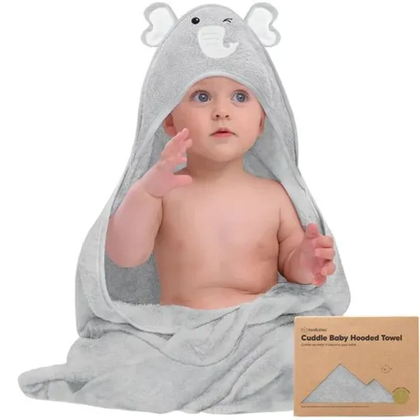 Продукт KeaBabies - Бебешка Хавлия с качулка От Органичен Бамбук - 0 - BG Hlapeta