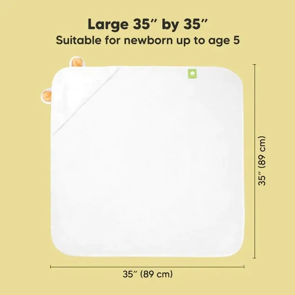 Продукт KeaBabies - Бебешка Хавлия с качулка От Органичен Бамбук - 0 - BG Hlapeta