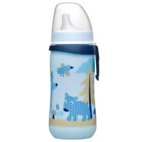 NIP First Cup - Бебешко шише, 330мл, 12 месеца +