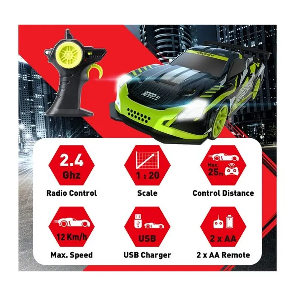 Продукт Silverlit Exost Drift Racer - Радиоуправляема кола - 0 - BG Hlapeta