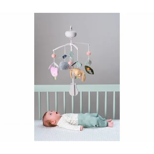 Продукт Taf Toys Зайчето Джени и приятели - Интерактивна играчка, Музикална въртележка - 0 - BG Hlapeta