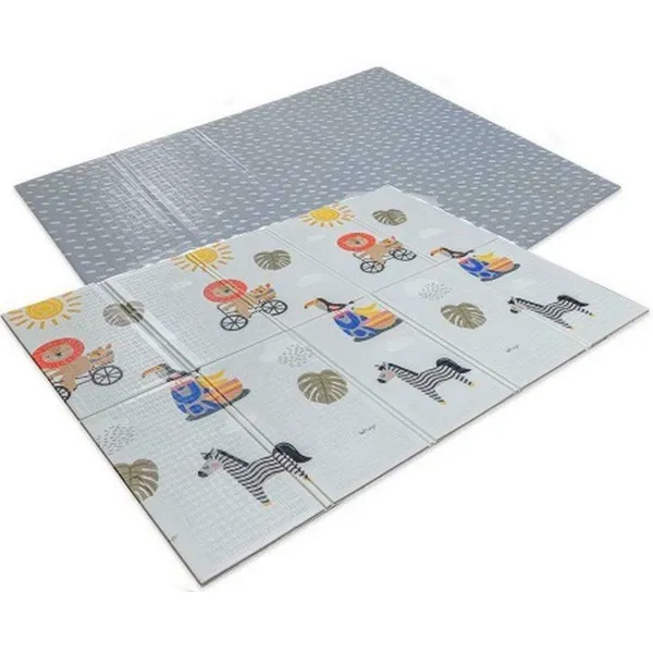 Taf Toys Савана - Килим за бебе, Двустранен, 150 х 200 см