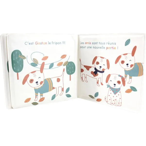 Продукт Babycalin - Мека Книжка За Баня С Кученца - 0 - BG Hlapeta