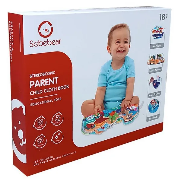 Продукт RTOYS - Тиха книжка за бебе - 0 - BG Hlapeta