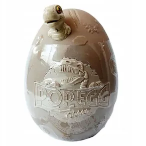 RTOYS Pop Egg - Динозавърско яйце с игрова сценка с фигурки и аксесоари, със светлини и звуци 