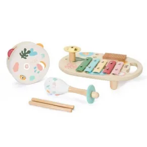 Classic world Ирис - Комплект детски дървени музикални инструменти