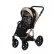Dada Priam STARS GOLD - Бебешка количка 2в1
