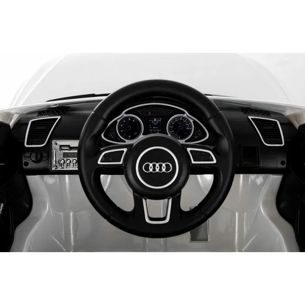 Продукт Двуместен Акумулаторен джип Audi Q5 24V с меки гуми и кожена седалка - 0 - BG Hlapeta