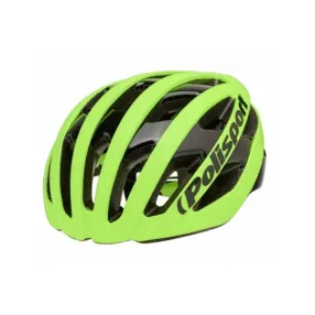 POLISPORT LIGHT PRO - Каска, неон зелен