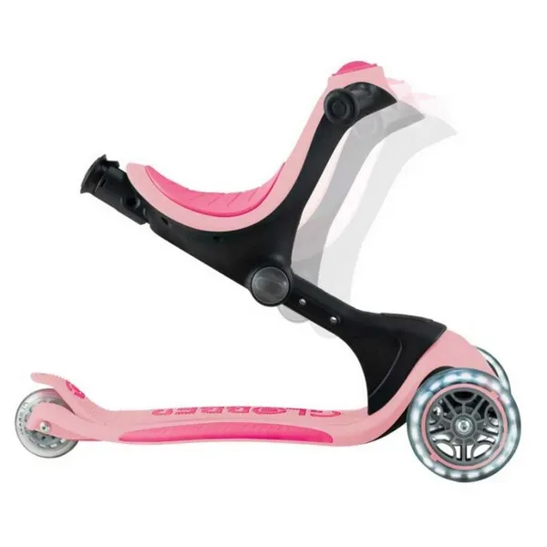 Продукт Globber Go Up Deluxe Flash Lights - Детска сгъваема тротинетка с родителски контрол - 0 - BG Hlapeta