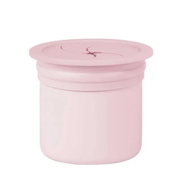 Продукт Minikoioi Sip+Snack - Силиконов комплект сламка и чаша с 2 капака - 0 - BG Hlapeta