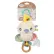 Playgro Fauna Friends Какаду - Музикална плюшена играчка, с клипс за поставяне на количка, 0м+