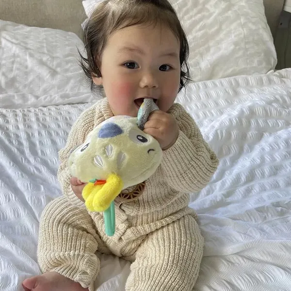 Продукт Playgro Fauna Friends Какаду - Музикална плюшена играчка, с клипс за поставяне на количка, 0м+ - 0 - BG Hlapeta