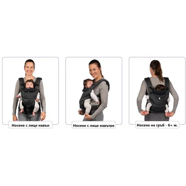 Продукт Dooky Original Urban Comfort - Раница за носене на бебе - 0 - BG Hlapeta