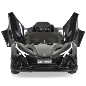 Акумулаторна кола Flash 12V с меки гуми и отварящи се врати