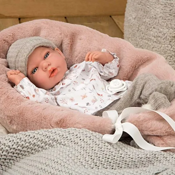 Продукт Arias Анди - Кукла-бебе в бежов комплект с аксесоари - 40 см, реално тегло - 0 - BG Hlapeta