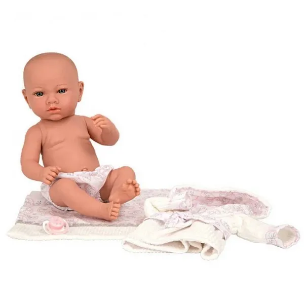 Продукт Arias Ария - Кукла-бебе с аксесоари за след баня в бяло - 38 см - 0 - BG Hlapeta