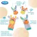 Playgro Джунгла със забавни образи на жираф и зебра - Комплект Гривни-дрънкалки и чорапки, 0м+