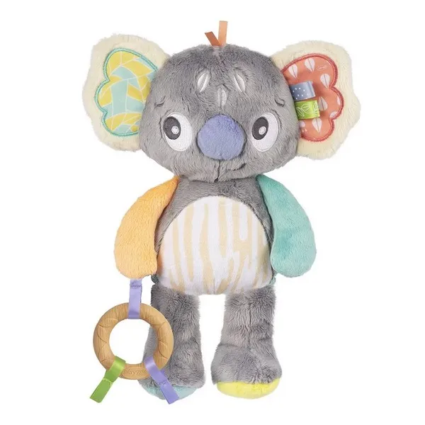 Playgro Fauna Friends Плюшена играчка за гушкане, с мека гризалка, 0м+
