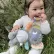 Playgro Fauna Friends Плюшена играчка за гушкане, с мека гризалка, 0м+