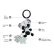 TINY LOVE Панда Black and White Decor - Дрънкалка, 0м+