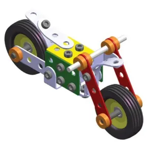 Merkur Мотори - Метален конструктор 10 в 1, 230 части