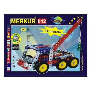 Merkur Сервизни коли - Метален конструкто 10 в 1, 217 части