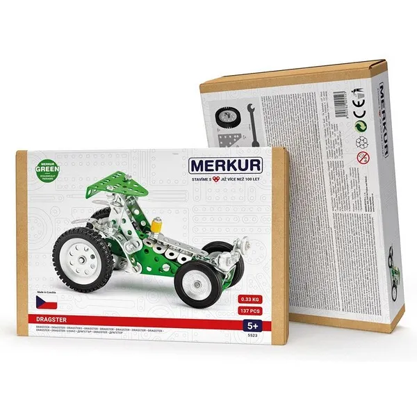 Продукт Merkur Дракстер - Метален конструктор, 137 части - 0 - BG Hlapeta