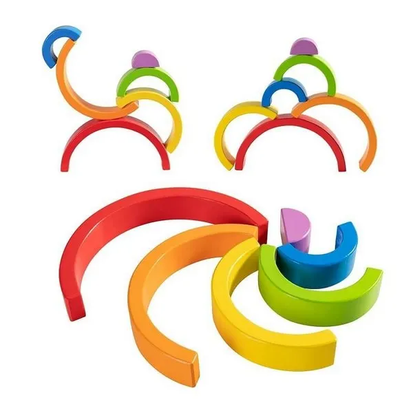Продукт RTOYS Дъга - Дървена образователна играчка - 0 - BG Hlapeta