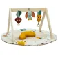 Продукт Tiny Love Luxe Gymini Garden of Adventures - Еко Активна гимнастика, с кръгло килимче 90 см, дървена арка, 3 играчки и възглавница за игра по корем, 0м+ - 16 - BG Hlapeta