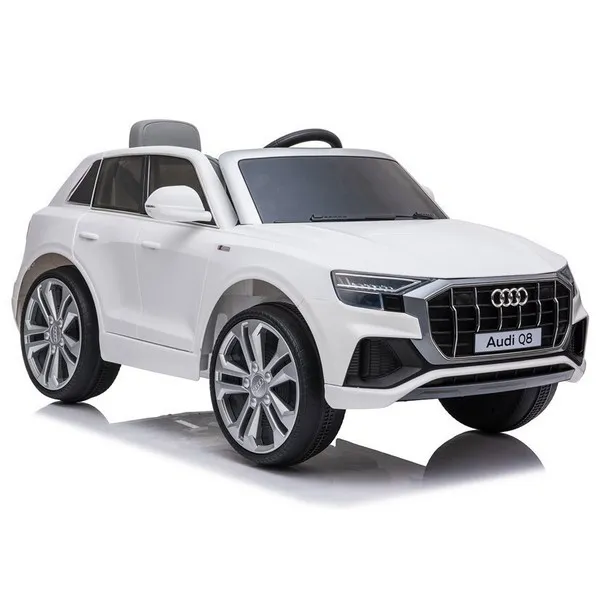 Продукт Акумулаторен джип  Audi Q8 12V с меки гуми и кожена седалка  - 0 - BG Hlapeta