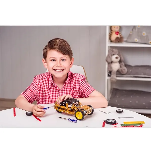 Продукт Merkur Кола с реактивен двигател - Метален конструктор, 295 части - 0 - BG Hlapeta