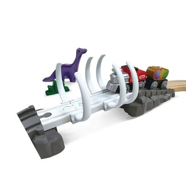 Продукт Hape Дино - Дървен приключенски комплект, 61 части - 0 - BG Hlapeta