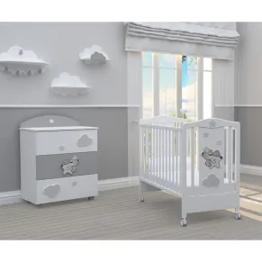 Bambino casa Polvere di Stelle - Комплект креватче + скрин