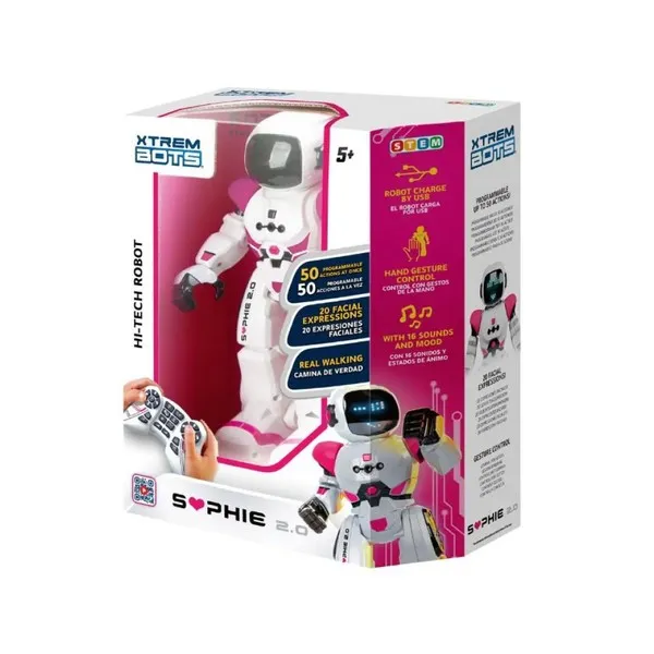 Продукт XTREM BOTS SOPHIE 2.0 - Робот - 0 - BG Hlapeta