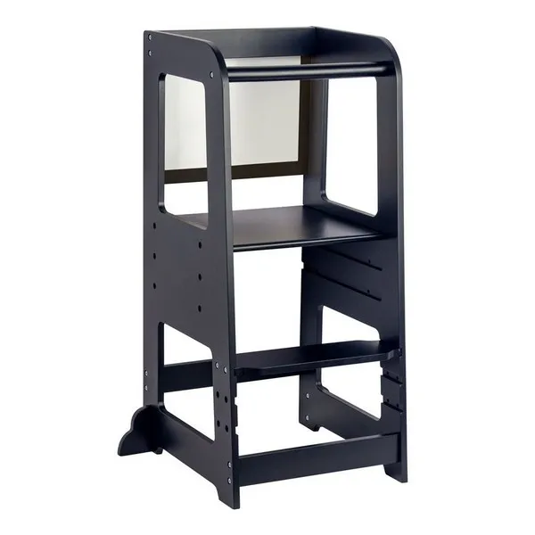 Продукт Wooden - Кула по метода на Монтесори с дъска за рисуване - 0 - BG Hlapeta