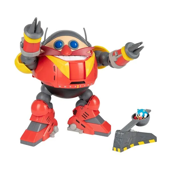 Продукт Jakks Pacific Соник Егман - Гигантски боен комплект робот - 0 - BG Hlapeta