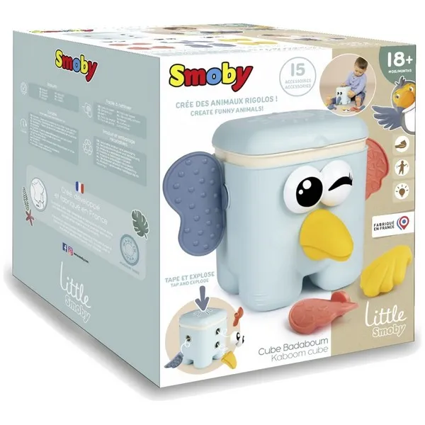 Продукт Smoby Kaboom Cube - Интерактивен куб - 0 - BG Hlapeta