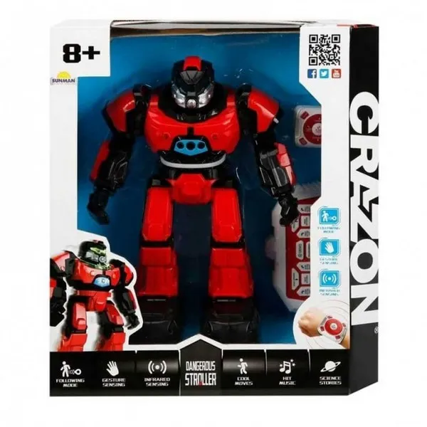 Продукт Crazon - Танцуващ STEM робот с два режима на управление - 0 - BG Hlapeta